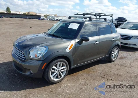 2013 Mini Countryman Cooper z USA, uszkodzony, nr VIN WMWZB3C53DWM08227